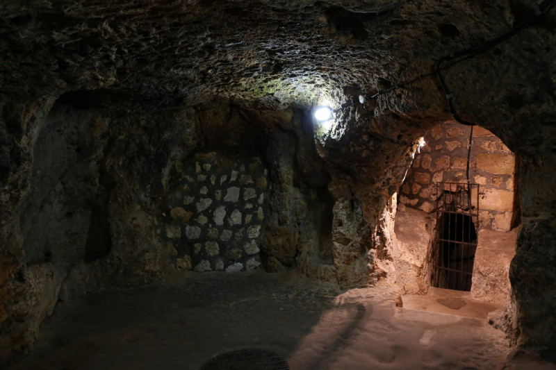 Derinkuyu Underground City in Cappadocia, Nevsehir, Turkey