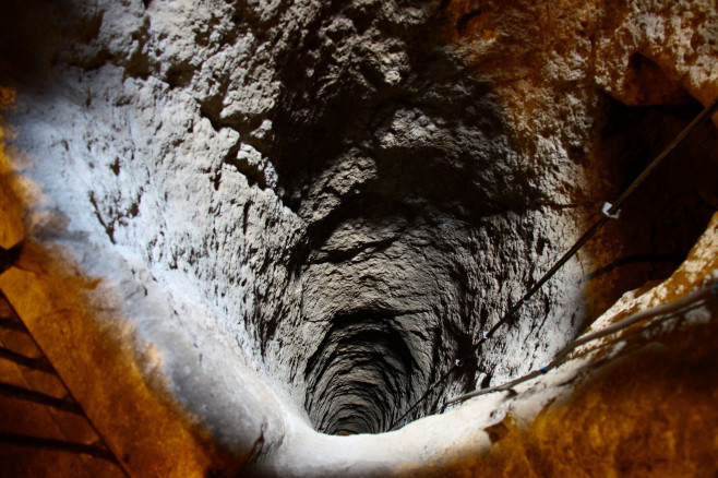 view of derinkuyu underground city