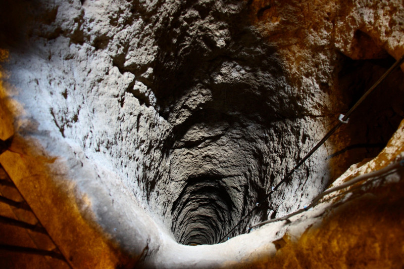 view of derinkuyu underground city