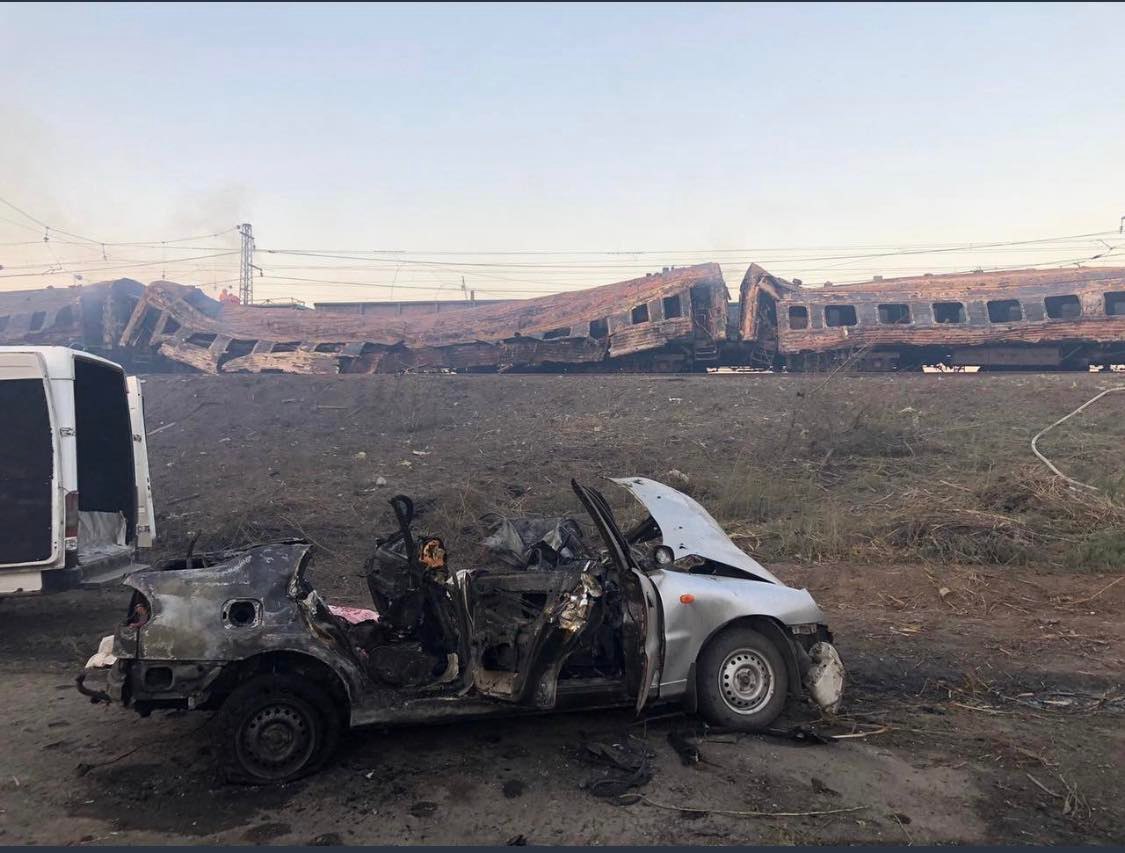 Rușii recunosc atacul din Ceaplîne și spun că „o rachetă Iskander a distrus un tren militar”. În bombardamente au murit civili și copii