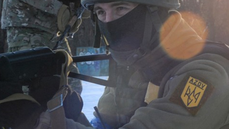 Militar din batalionul Azov