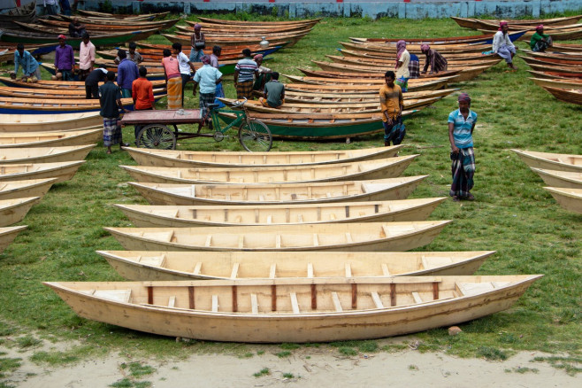 Largest Boat Market in BANGLADESH