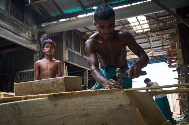 Boat Market in Dhaka, Bangladesh - 21 Jun 2021