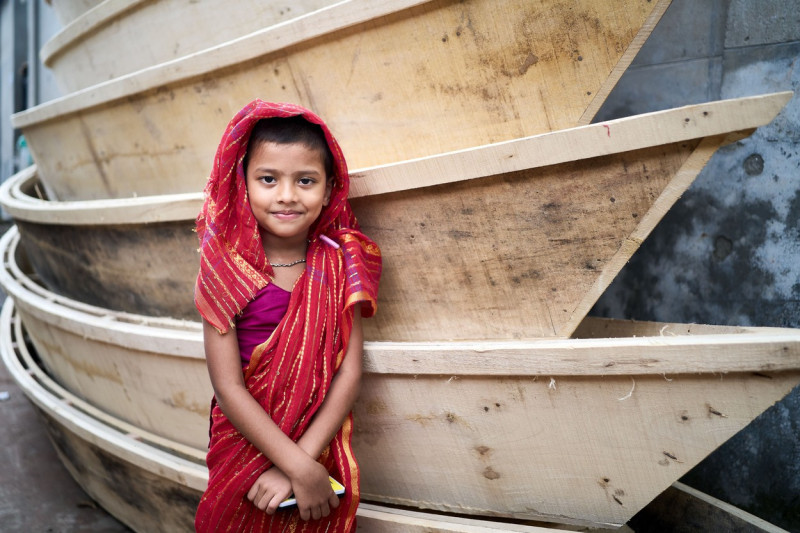 Boat Market in Dhaka, Bangladesh - 21 Jun 2021