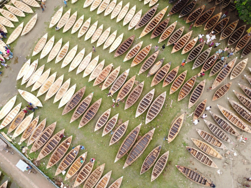 Largest Boat Market in BANGLADESH