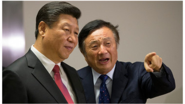 Ren Zhengfei și Xi Jinping