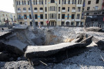 Rușii au atacat cartierul istoric din Harkov