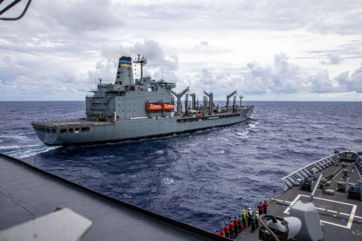Nave de război americane navighează în strâmtoarea Taiwan, pentru prima dată de la vizita lui Pelosi (Reuters)