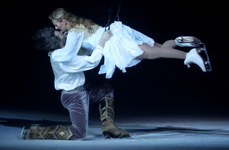 Russia: Tatyana Navka's musical ice show "Ruslan and Lyudmila" in St Petersburg