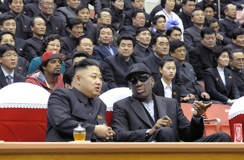Kim Jong-un Dennis Rodman