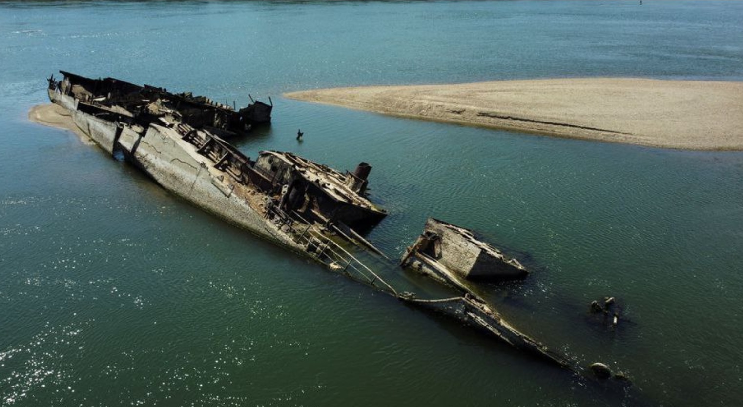 Serbia va începe ridicarea epavelor germane scufundate în Dunăre acum 78 de ani. Unele nave au încă muniție neexplodată