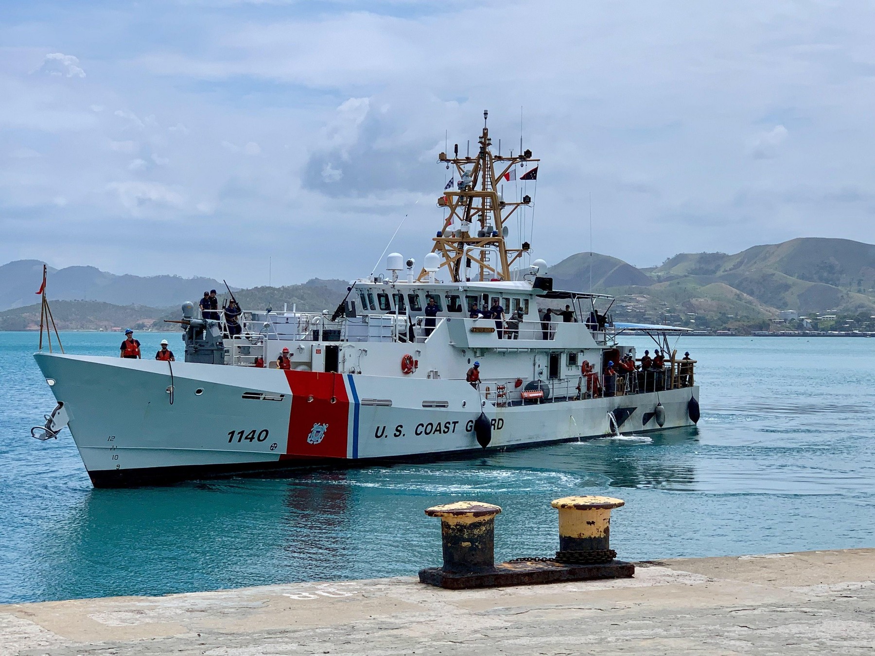 SUA nu mai pot acosta navele militare în Insulele Solomon. Statul din Pacific a încheiat un acord de securitate cu China