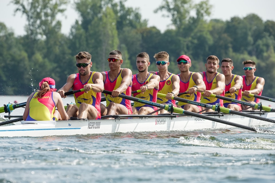 România a câștigat 5 medalii de aur și 4 de argint la Campionatul European de Canotaj Under23