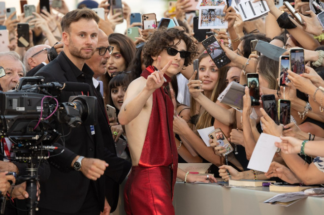 News 79Â° Venice International Film Festival - Bones and all red carpet, Palazzo del Cinema, Lido di Venezia, Italy - 02 Sep 2022