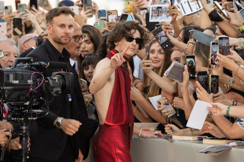 News 79Â° Venice International Film Festival - Bones and all red carpet, Palazzo del Cinema, Lido di Venezia, Italy - 02 Sep 2022