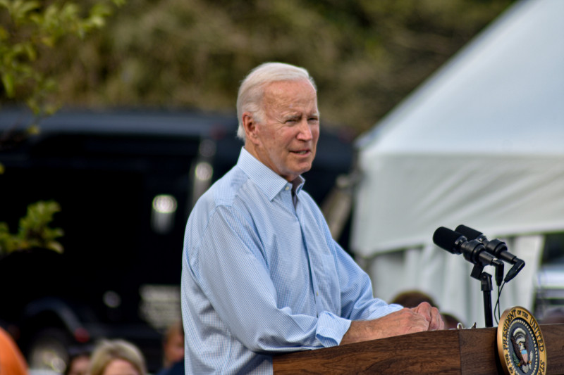 (NEW) President of the United States Joe Biden delivers remarks celebrating Labor Day and the dignity of American workers at United Steelworkers of America Local Union 2227. West Mifflin, Pennsylvania, USA. September 5, 2022.