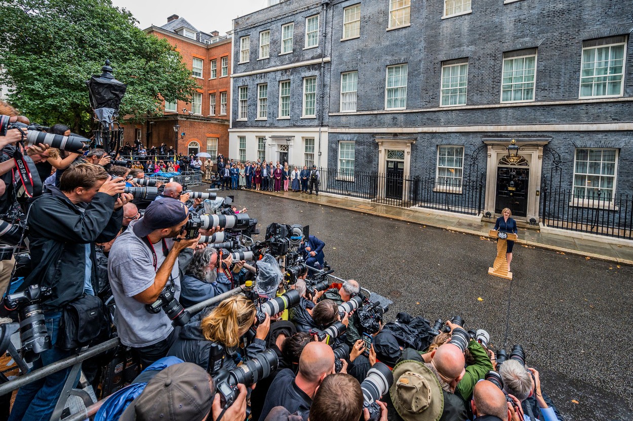 Primul discurs al lui Liz Truss la Downing Street: „Împreună vom depăși furtuna”