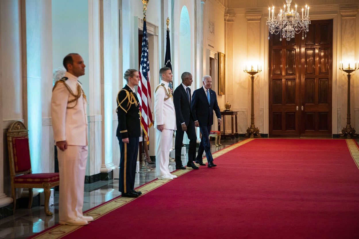 Biden Unveils Official Portrait Of Barack Obama - Washington, United States - 07 Sep 2022