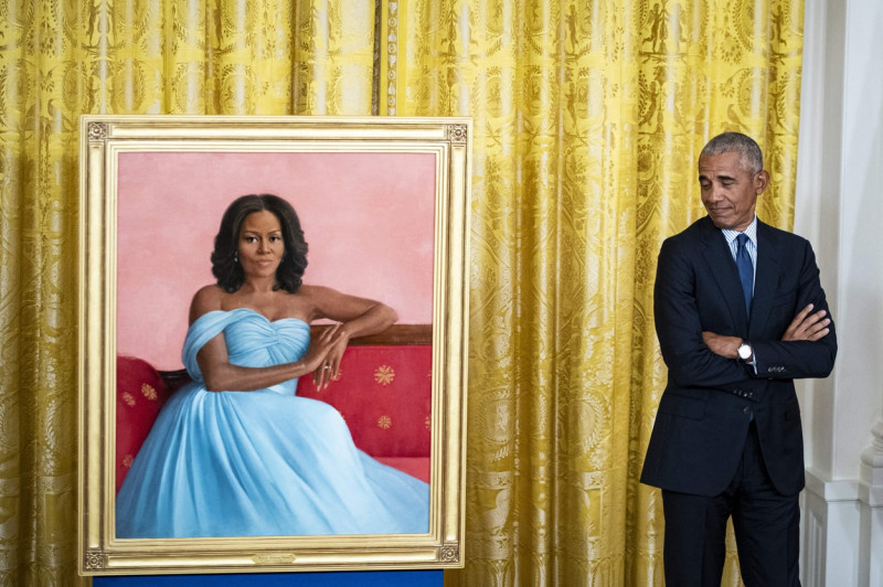 Biden Unveils Official Portrait Of Barack Obama - Washington, United States - 07 Sep 2022