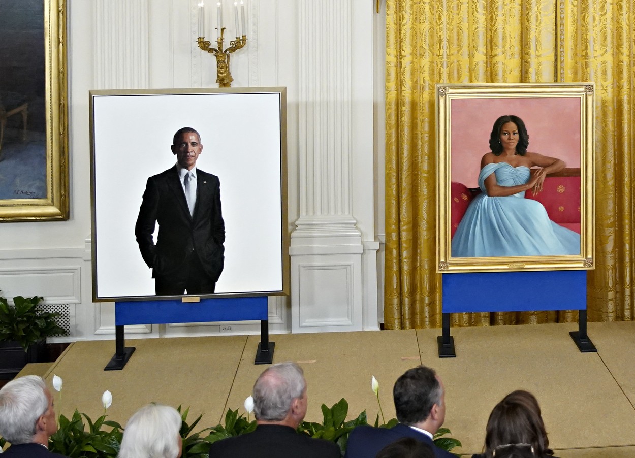 Biden Unveils Official Portrait Of Barack Obama - Washington, United States - 07 Sep 2022