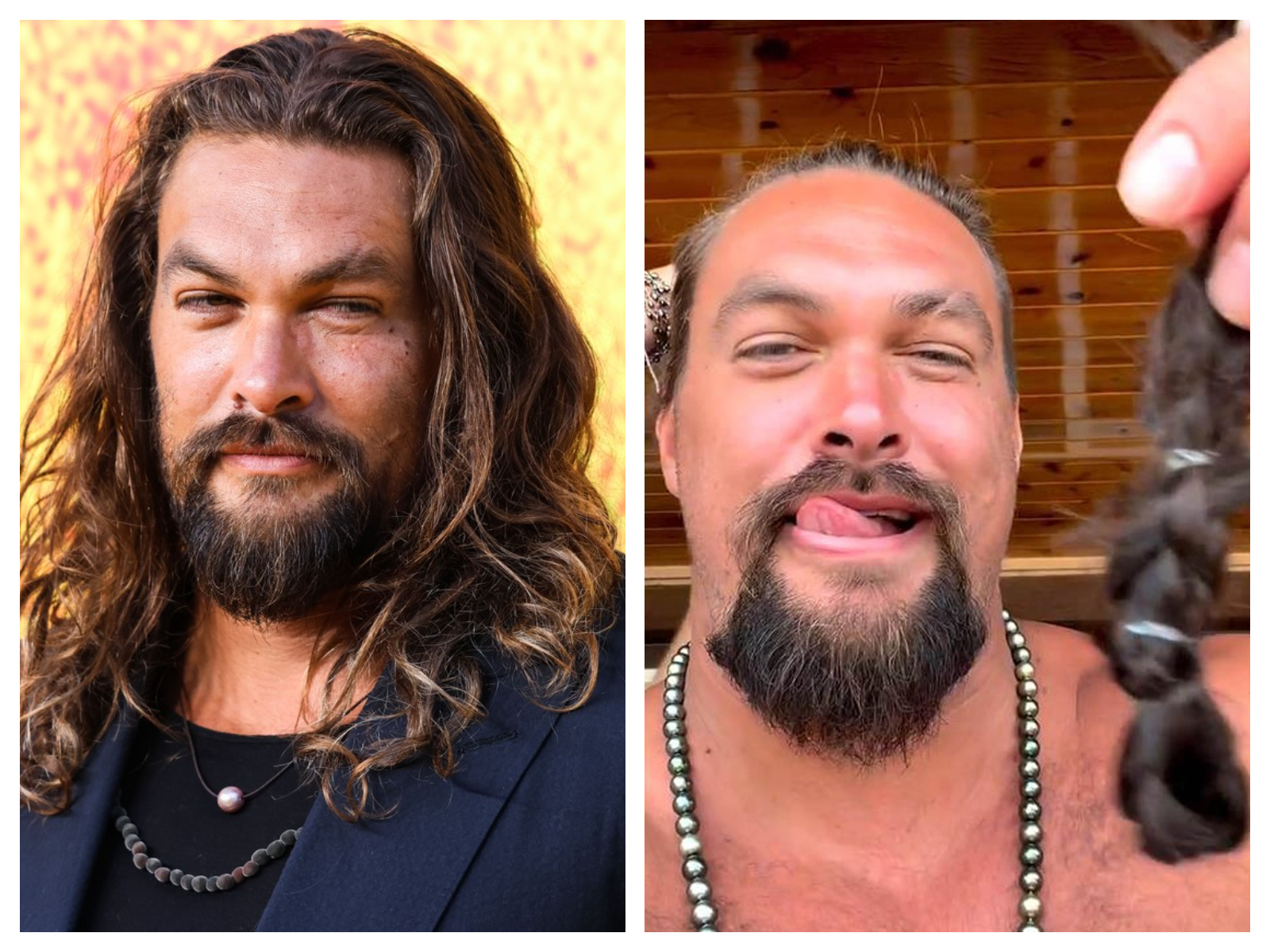 Jason Momoa a renunțat la plete și s-a tuns în fața camerei, iar imaginile au devenit virale