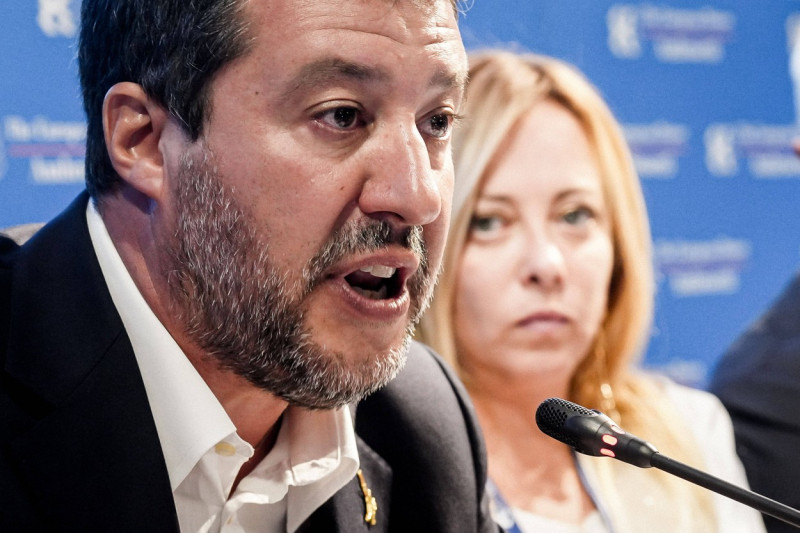 Matteo Salvini Giorgia Meloni