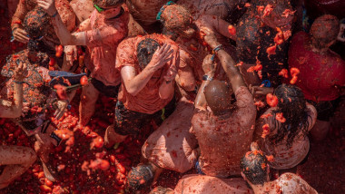 Festivalul Tomatina din Spania