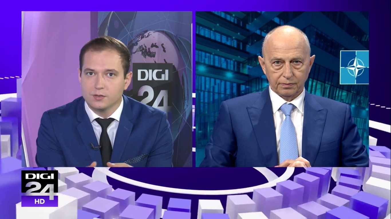 Mircea Geoană, la Interviurile Digi24.ro: Dacă Ucraina nu rezistă mă întreb care va fi următoarea țintă, de data aceasta o țară NATO