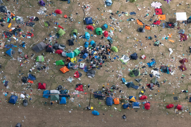 Reading Festival aftermath, UK - 29 Aug 2022