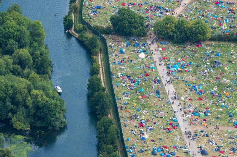 Reading Festival aftermath, UK - 29 Aug 2022