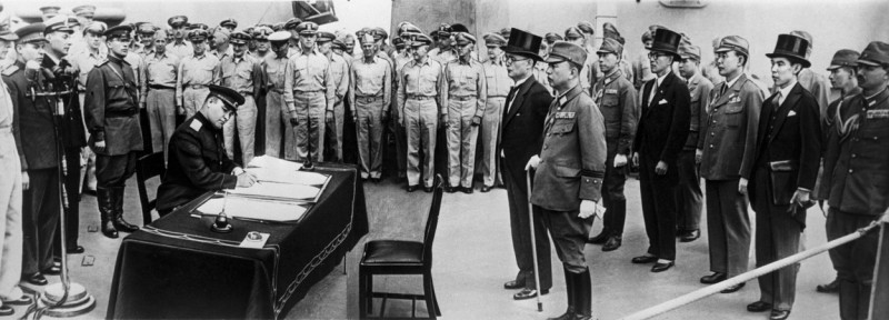 Signing of Japanese Instrument of Surrender