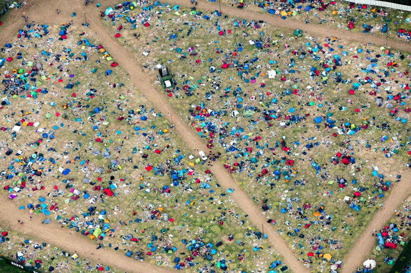 Reading Festival aftermath, UK - 29 Aug 2022