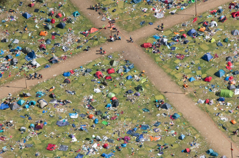 Reading Festival aftermath, UK - 29 Aug 2022