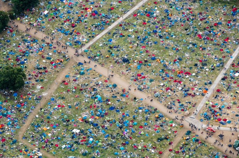 Reading Festival aftermath, UK - 29 Aug 2022