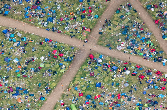 Reading Festival aftermath, UK - 29 Aug 2022