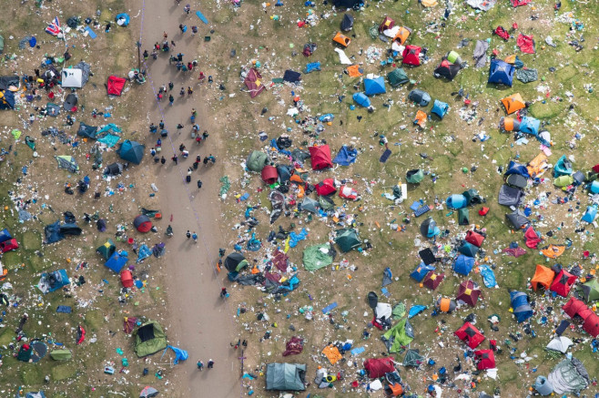 Reading Festival aftermath, UK - 29 Aug 2022