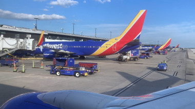 Avioane ale companiei Southwest Airlines.