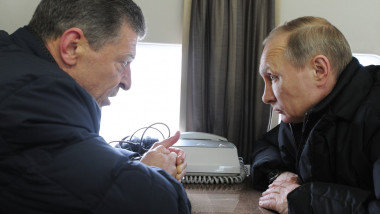 Dmitri Kozak și Vladimir Putin