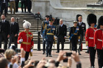 Queen Elizabeth II's coffin procession from Buckingham Palace to Westminster Hall, London, UK - 14 Sep 2022