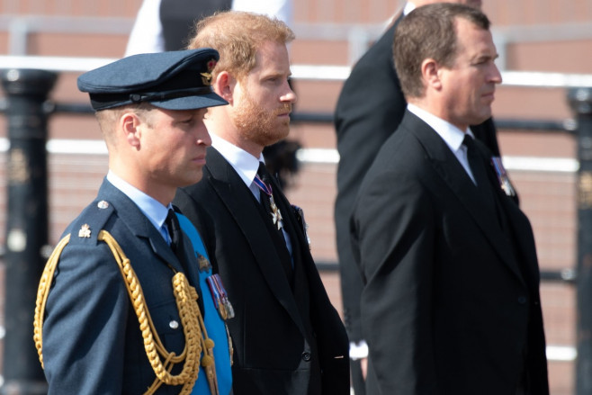 The Royal Family Accompany the Coffin of Queen Elizabeth II, London, UK - 14 Sep 2022