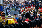 Queen Elizabeth II's coffin procession from Buckingham Palace to Westminster Hall, London, UK - 14 Sep 2022