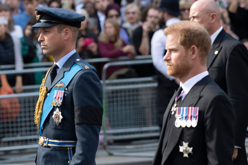 Queen Elizabeth II's coffin procession from Buckingham Palace to Westminster Hall, London, UK - 14 Sep 2022