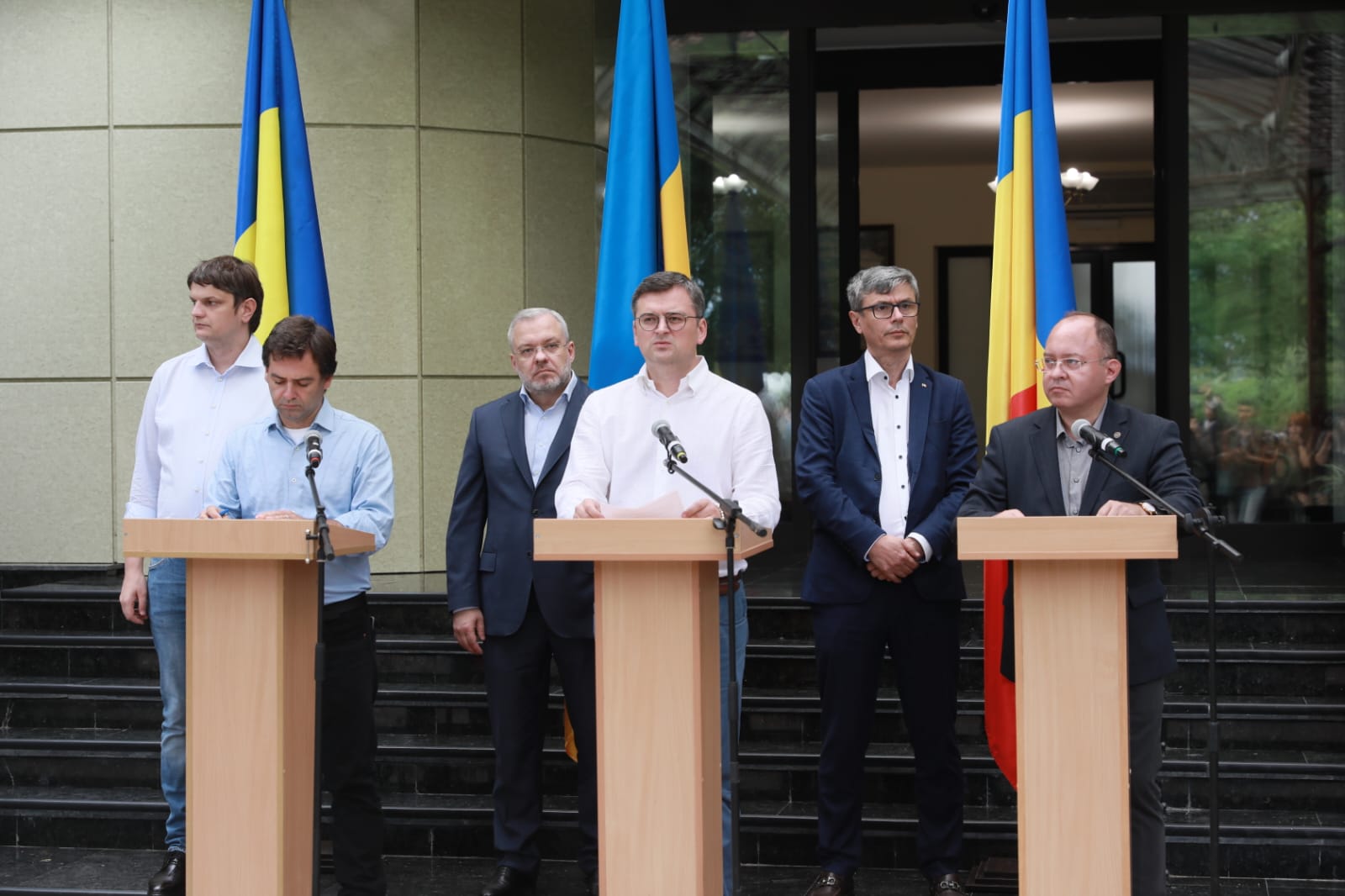 Bogdan Aurescu a anunțat lansarea, la Odesa, a Trilateralei România - Republica Moldova - Ucraina