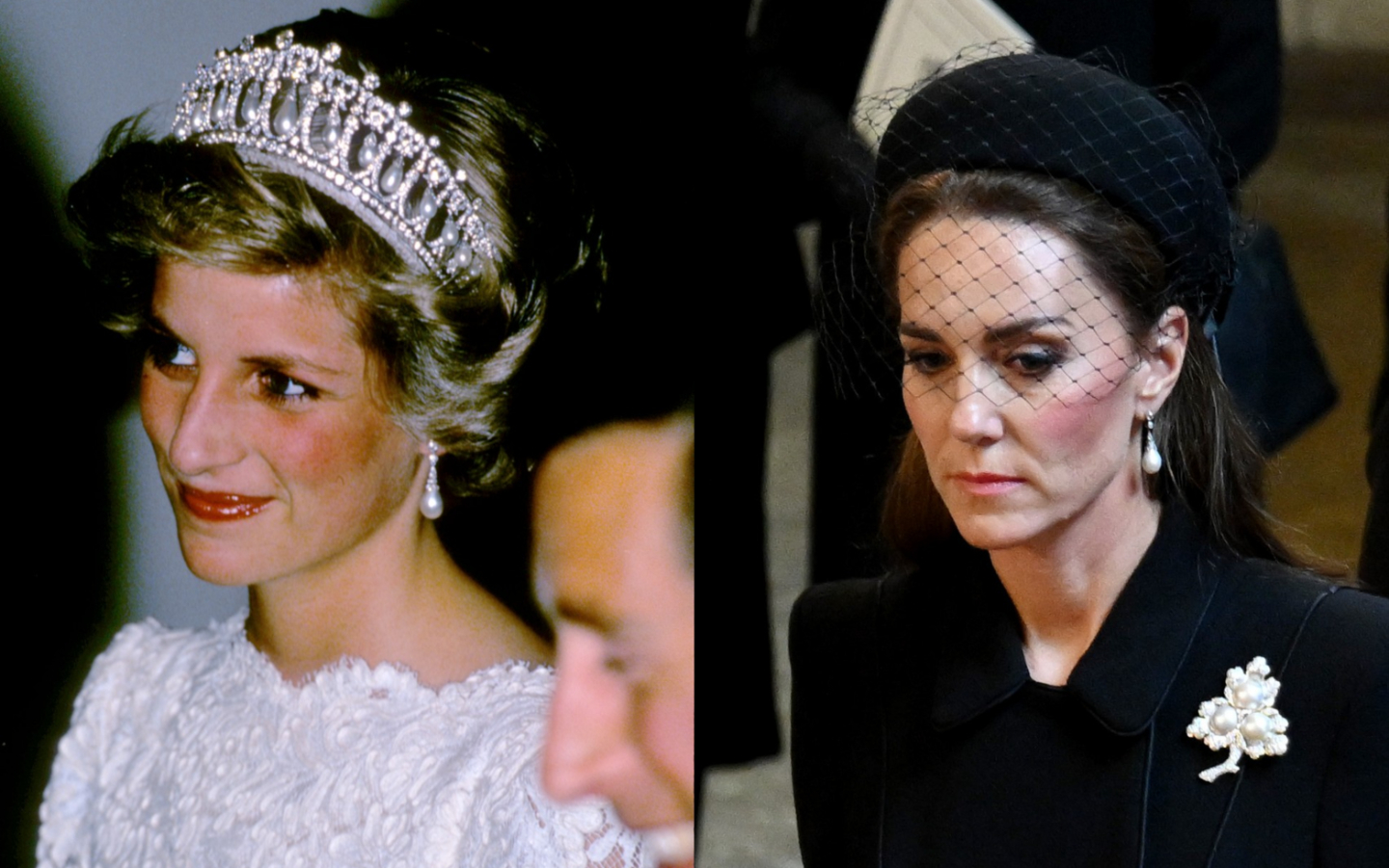 Bijuteriile simbolice purtate de Kate, Meghan și Camilla pentru a-i aduce un omagiu reginei Elisabeta a II-a
