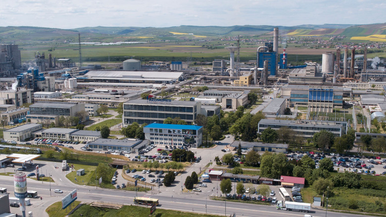 Producătorul de îngrăşăminte Azomureş reduce din nou producția din cauza costurilor cu energia