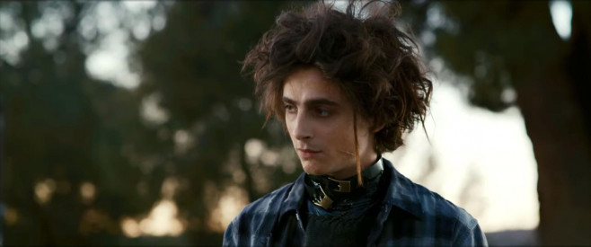 Timothée Chalamet teams up with Winona Ryder for Edward Scissorhands homage In Cadillac Super Bowl ad