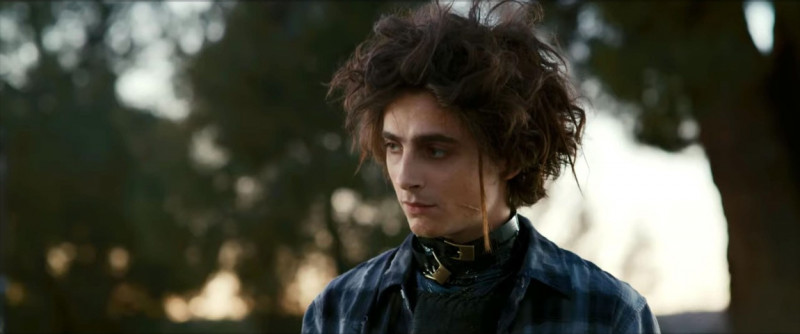 Timothée Chalamet teams up with Winona Ryder for Edward Scissorhands homage In Cadillac Super Bowl ad