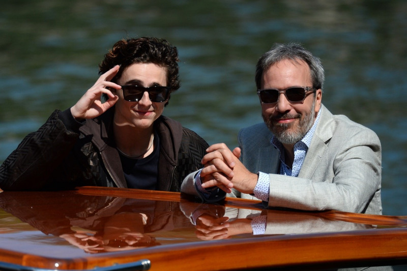 Timothée Chalamet arrives in Venice