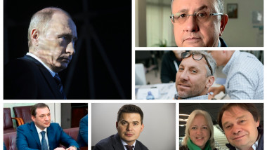 Vladimir Putin și oligarhi ruși care au murit în 2022