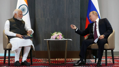 Narendra Modi și Vladimir Putin